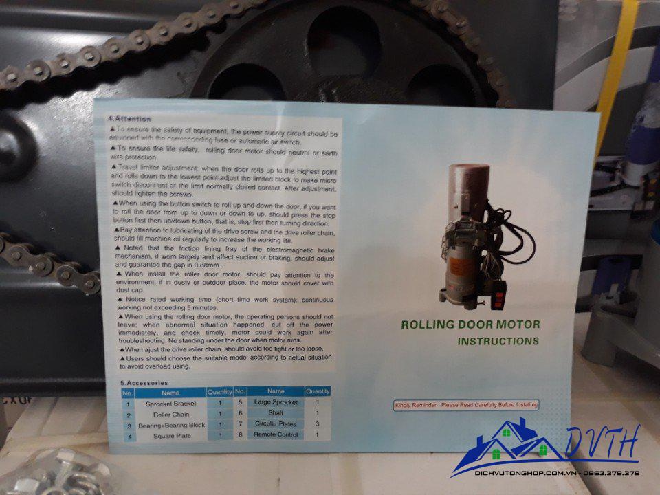 Motor mái xếp tại Hà Tĩnh